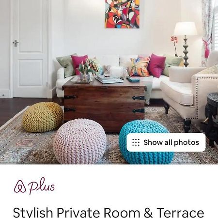 Stylish Room With Private Bath & Terrace In Super Central Clapham Junction Minutes From Victoria, Waterloo ลอนดอน ภายนอก รูปภาพ